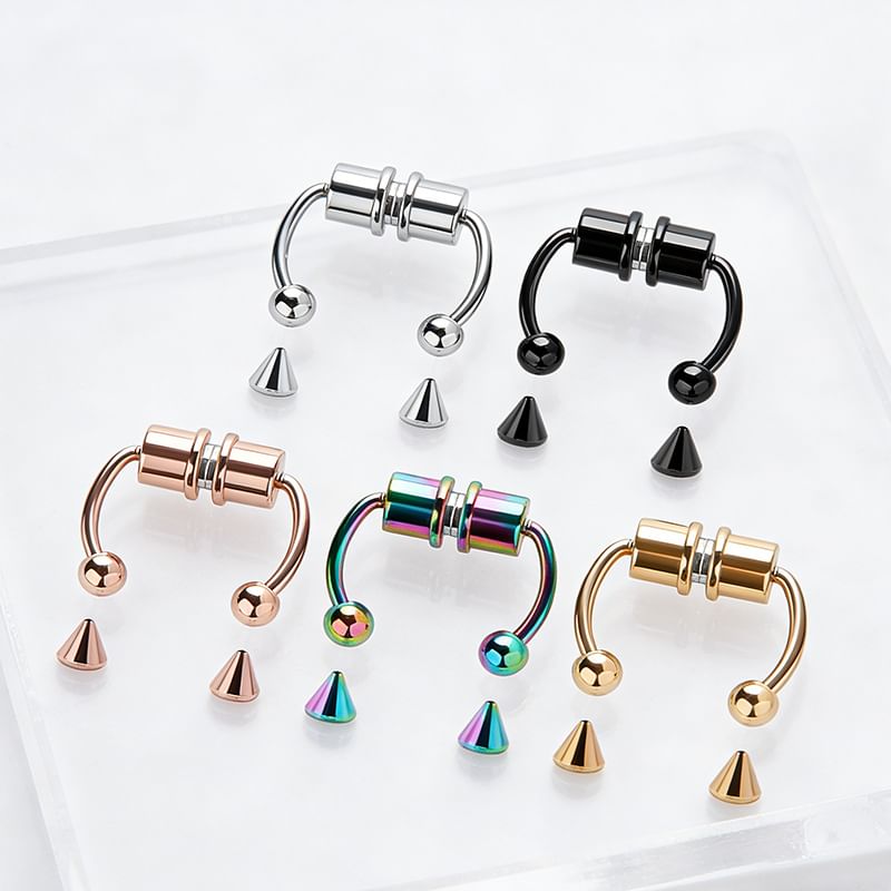 Magnetic Faux Stud Nose Ring