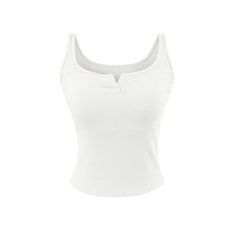 Scoop Neck Contrast Trim Camisole Top