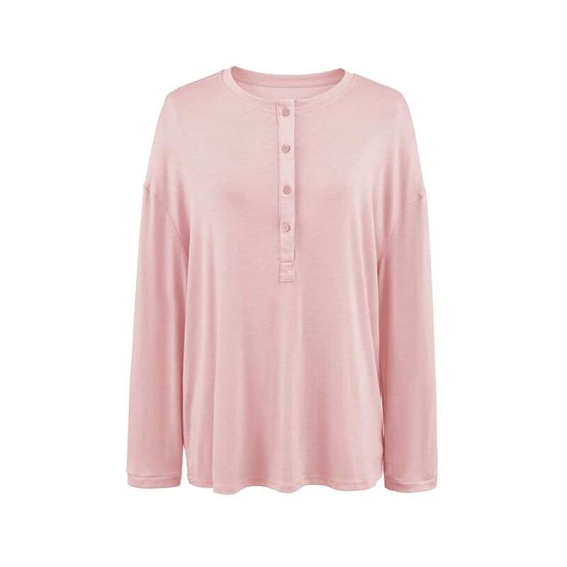 Extended Sleeve Halter Neck Solid T-Shirt