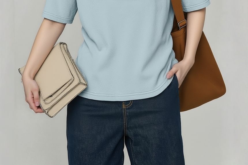 Short Sleeve Polo Shirt Plain