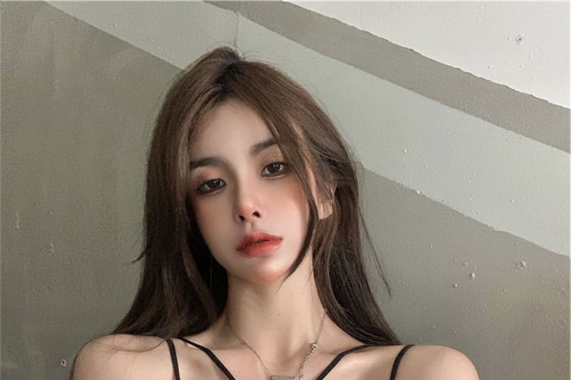 V-Neck Strapped Camisole Top