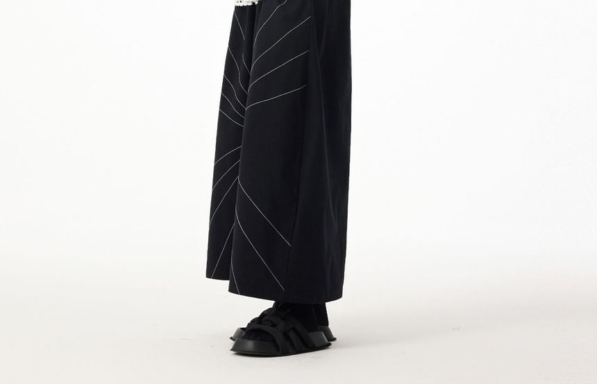 Long Sleeve Collared Panel Mesh Shirt