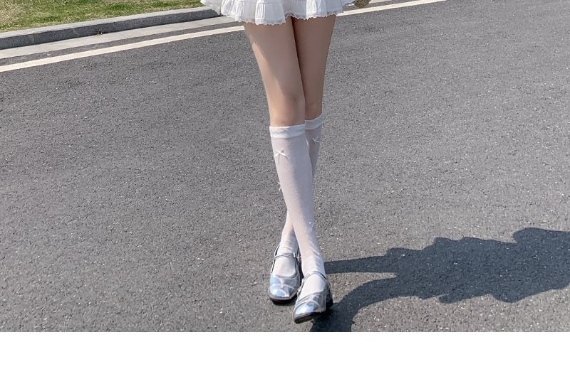 Mid Waist Plain Mini A-Line Skirt