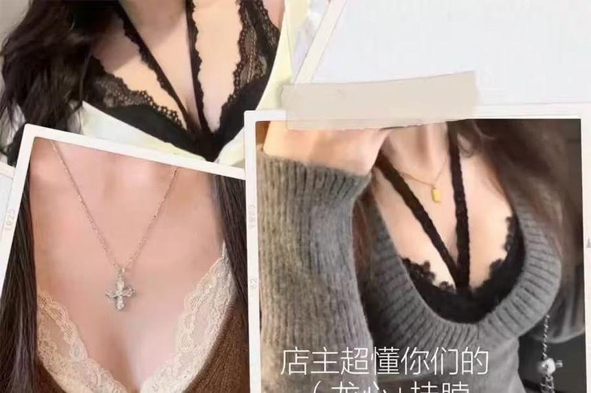 Lace Bralette / Panties / Set