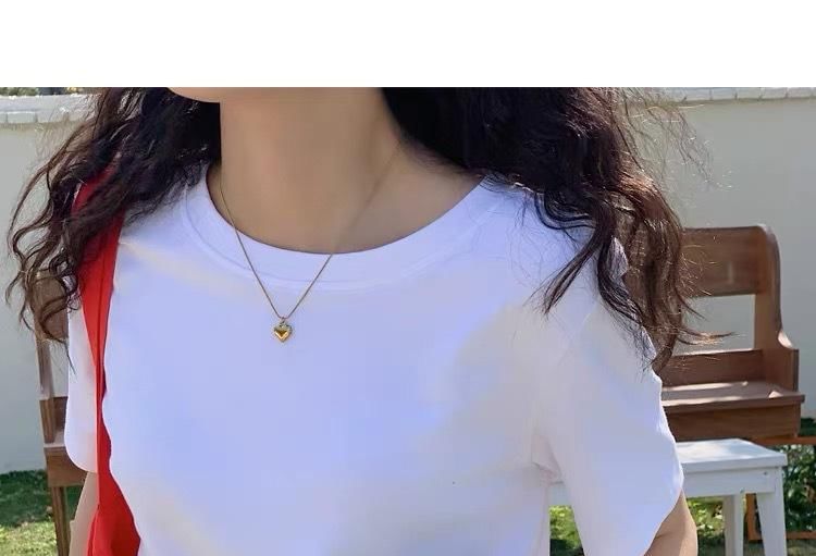 Maternity Crewneck Short Sleeve Tee