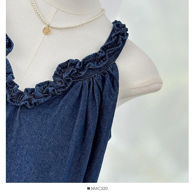 V-Neck Sleeveless Plain Top