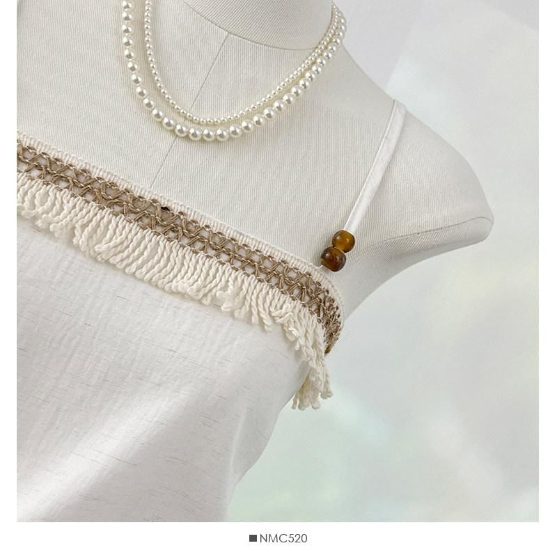Buckled Waist Beaded Camisole