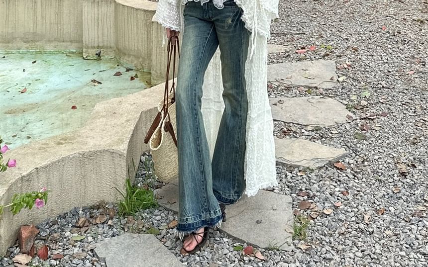 Spaghetti Strap V-Neck Lace Camisole with Light Jacket