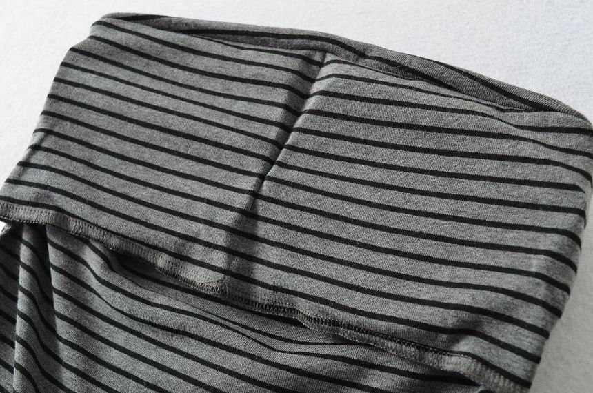 Asymmetrical Ruched Padded Tube Top