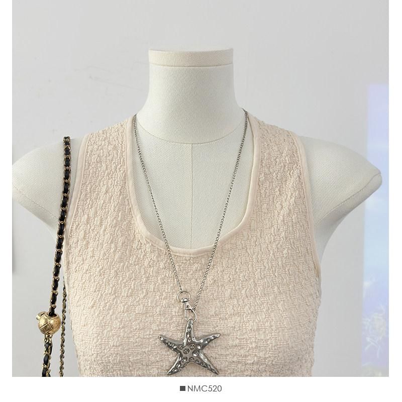 U-Neck Ruffle Tank Top
