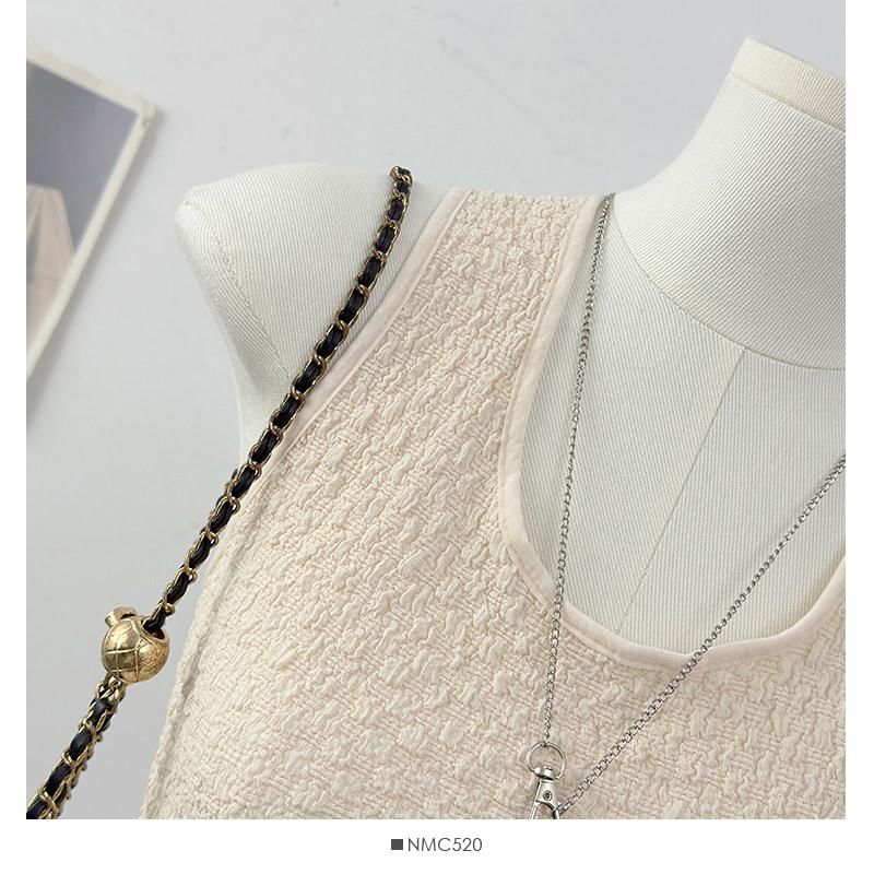 U-Neck Ruffle Tank Top
