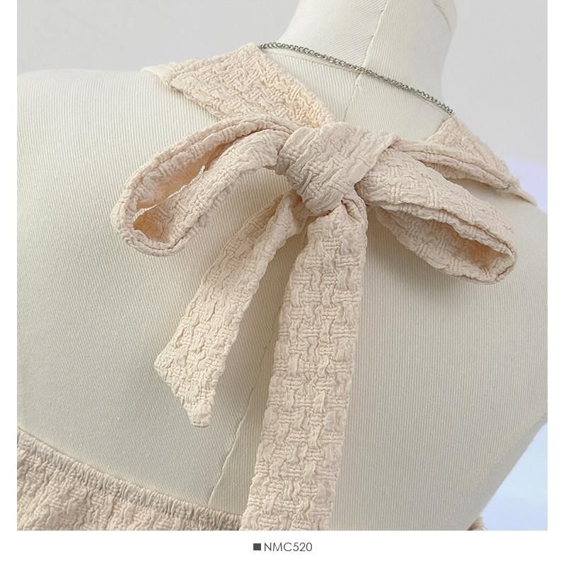 U-Neck Ruffle Tank Top