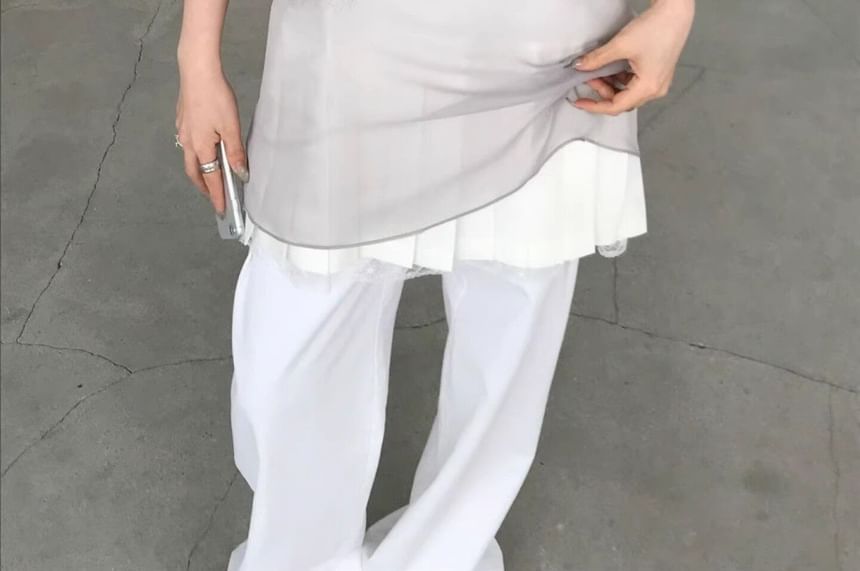 Flowy V-Neck Camisole Top