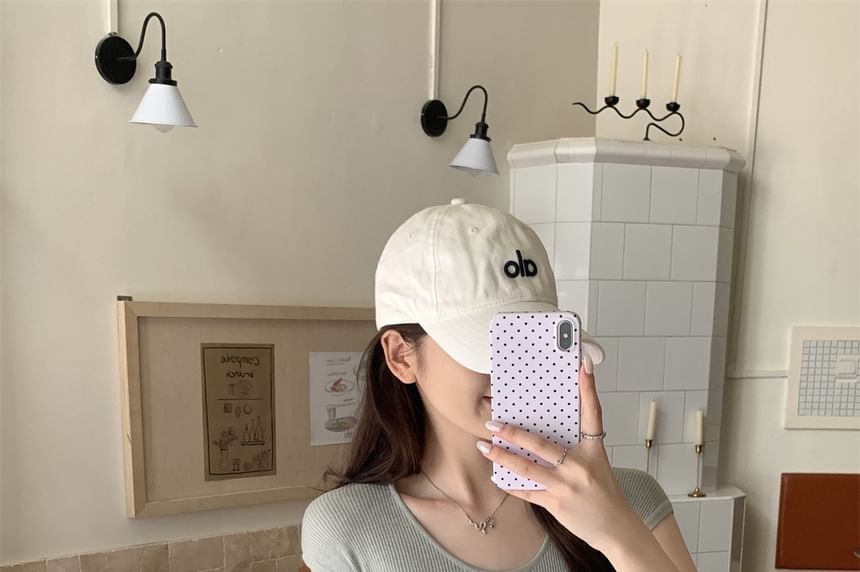 Round Neck Ribbed Knit Short-Sleeve Top