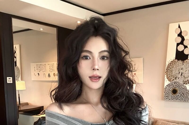 Off-Shoulder Striped Tie Front Crop Top
