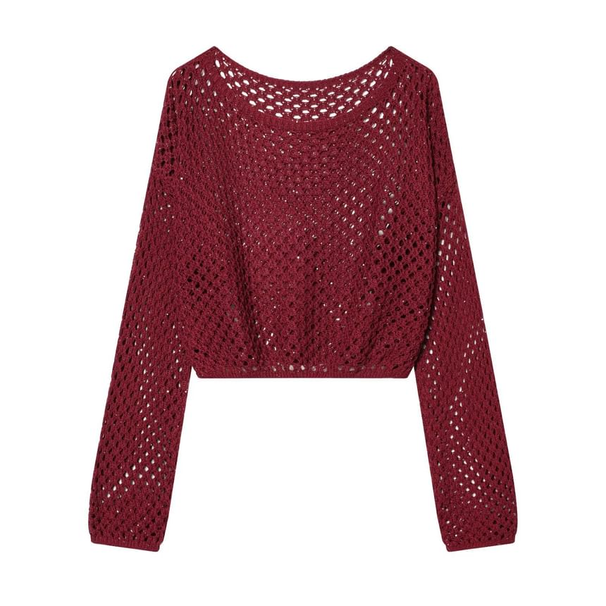 Boatneck Knit Top