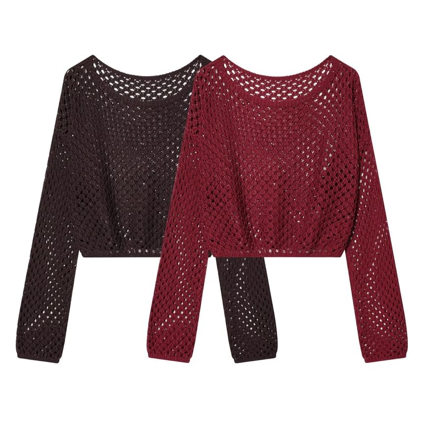 Boatneck Knit Top