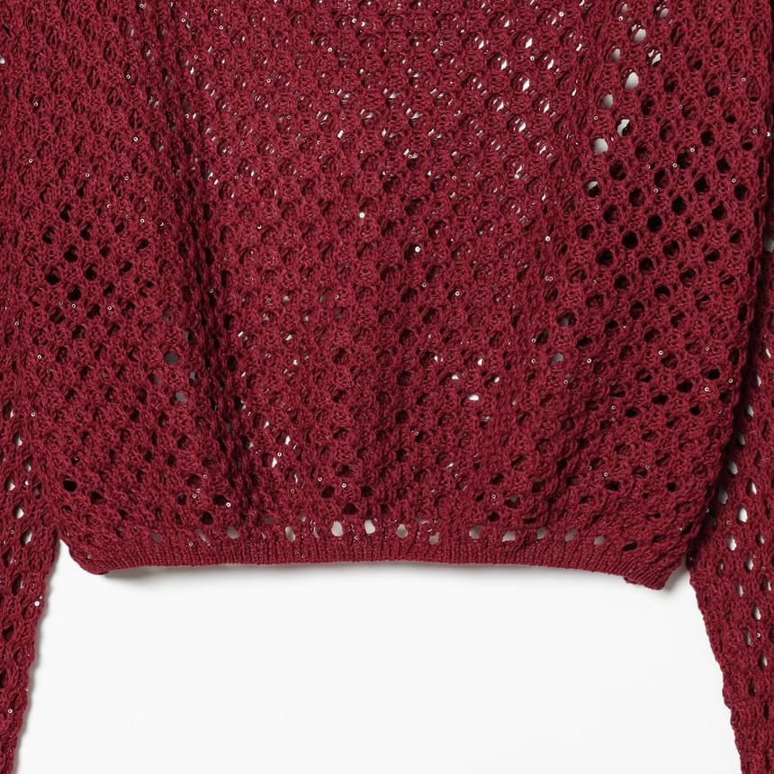 Boatneck Knit Top