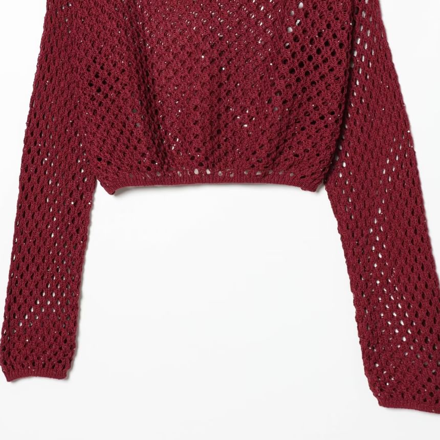 Boatneck Knit Top