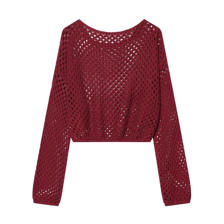 Boatneck Knit Top