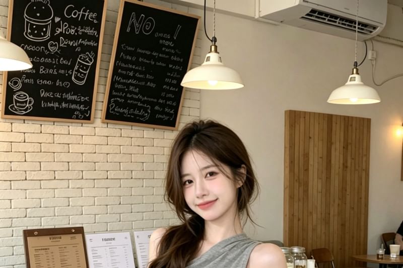 One Shoulder Sleeveless Plain Top