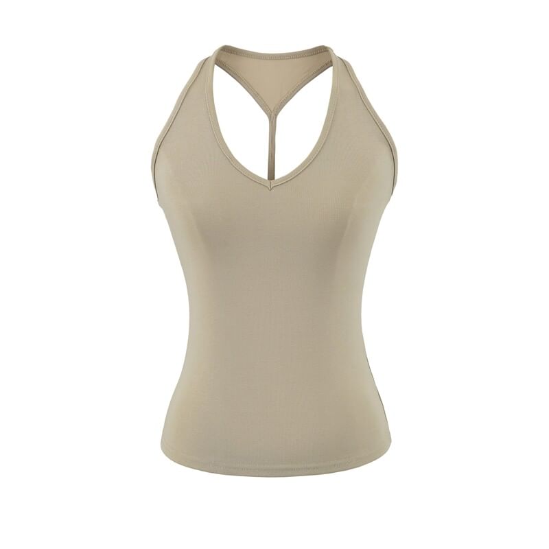 Racerback Sleeveless Crop Top