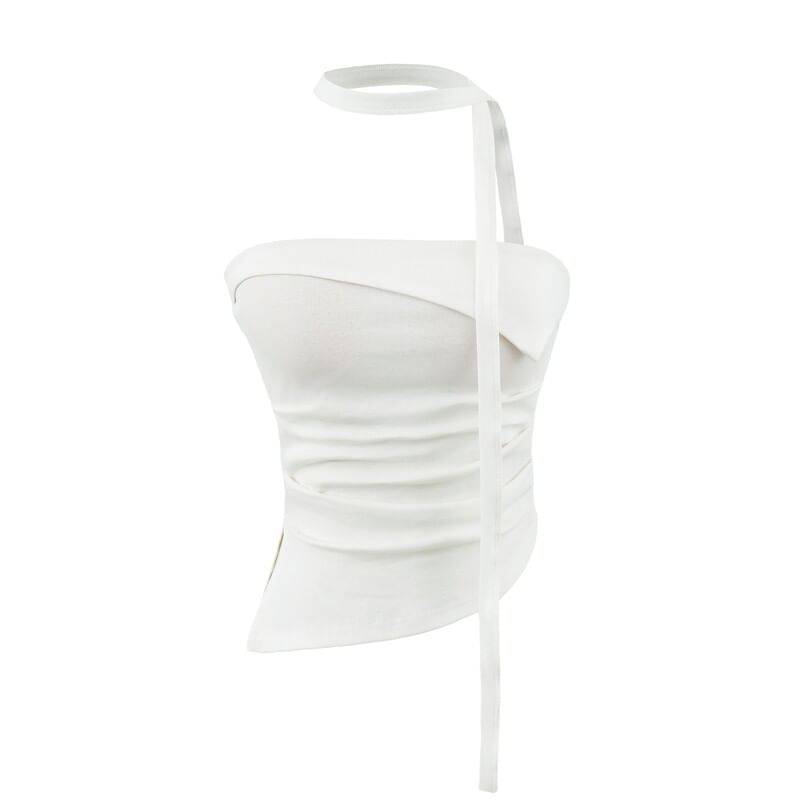 Asymmetric Tube Top & Twilly Set