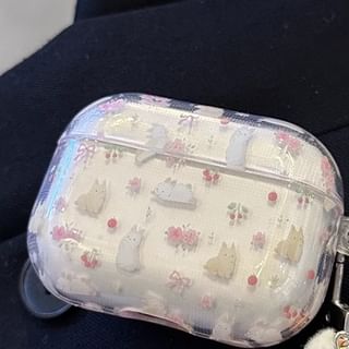 Rabbit AirPods / Pro Earphone Case Skin / Charm / Set