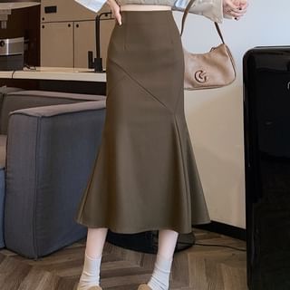 Elegant Mermaid Pencil Skirt with High Waist