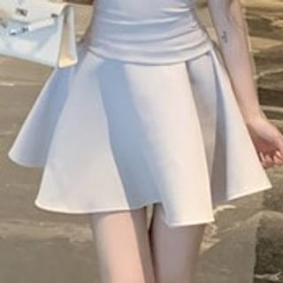 Off Shoulder Top & Mini A-Line Skirt Duo