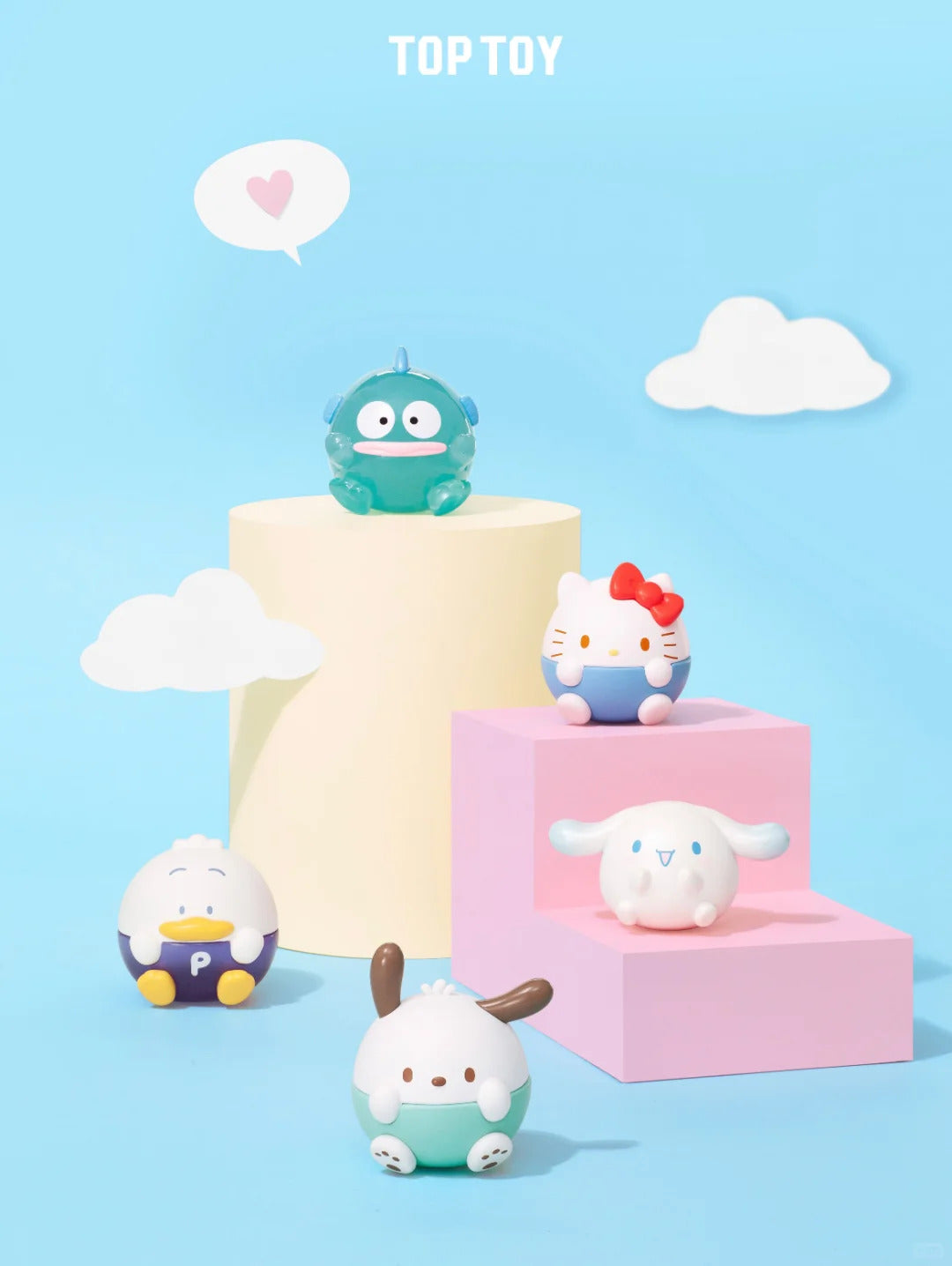 Mini Blind Bags bag) Characters (3 Roundy pcs in Figures