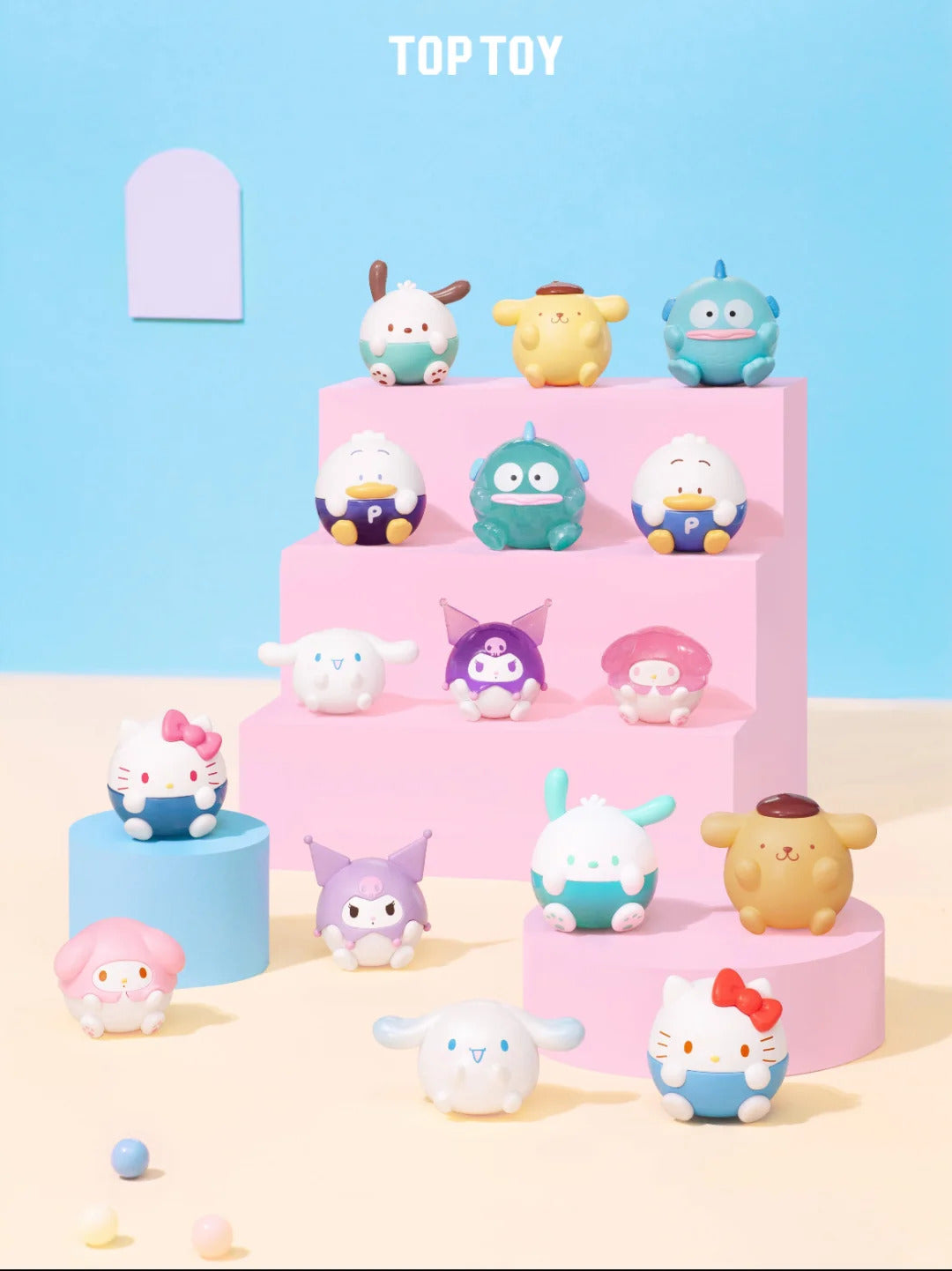 Mini Blind Bags bag) Characters (3 Roundy pcs in Figures