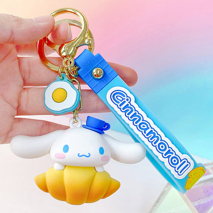 Blue Cinna Keychain