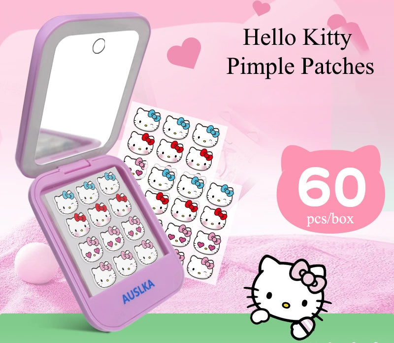 Pimple Hydrocolloid Hello Acne Care Facial Patches Kitty Skin