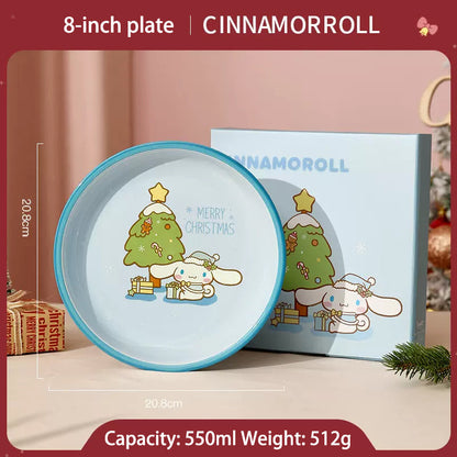 Weihnachtsgeschirr-Set „Cinna and Melo“