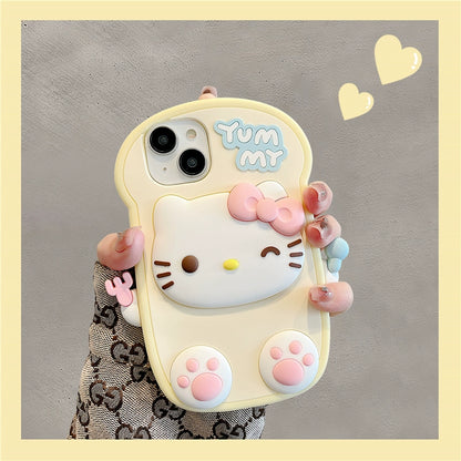 Coque de téléphone en silicone Kitty et Melo KI488