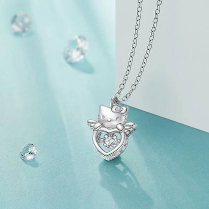 Collier Chaton Coeur KI284