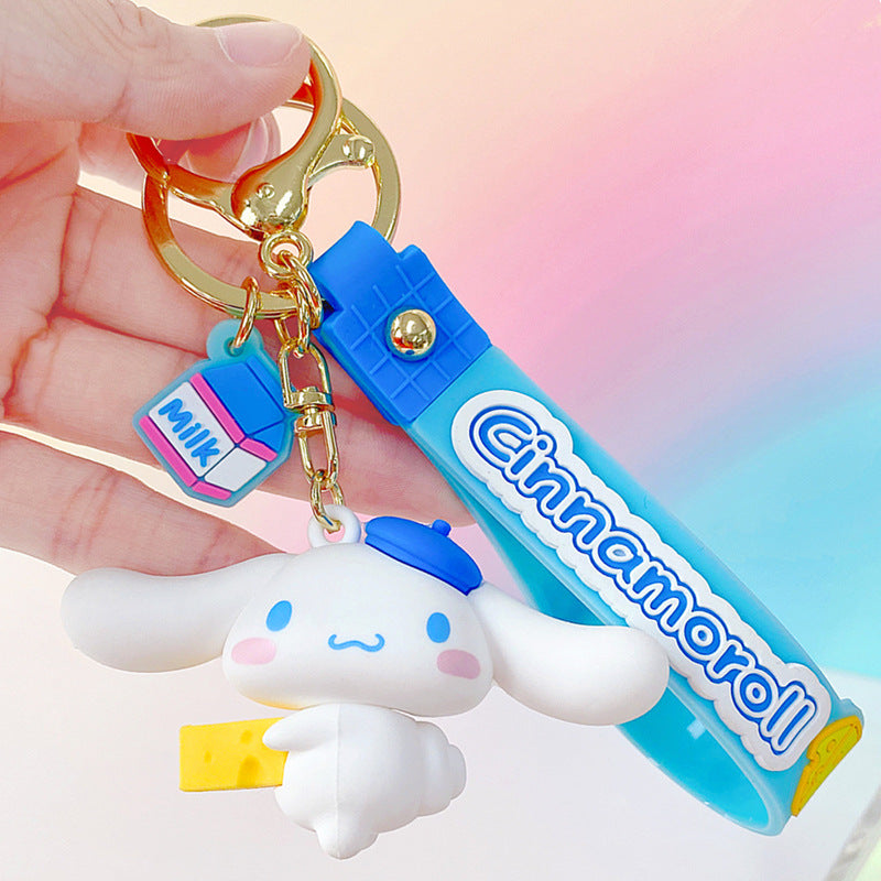 Blue Cinna Keychain