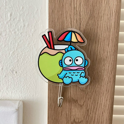 Cartoon Fruit Design Wall Hook