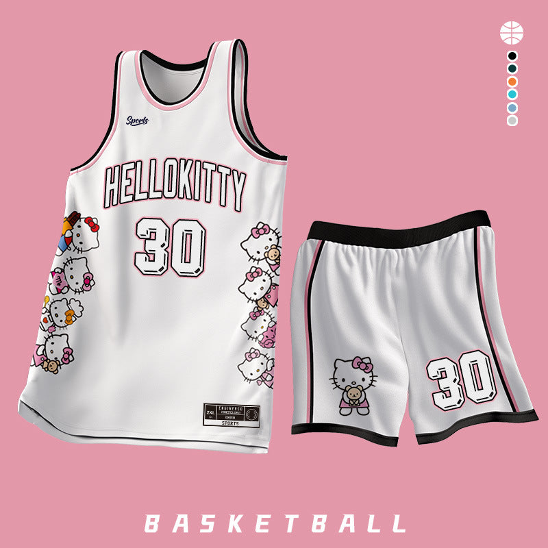 Kitty Basketball-Trikot-Set KI609