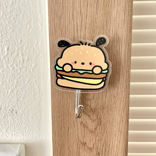 Crochet mural Pocha Hamburger