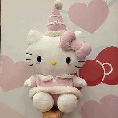 Christmas Pink Kitty Plush Doll KI691