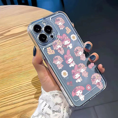 Coque de téléphone Melo en forme de cœur rose KI391