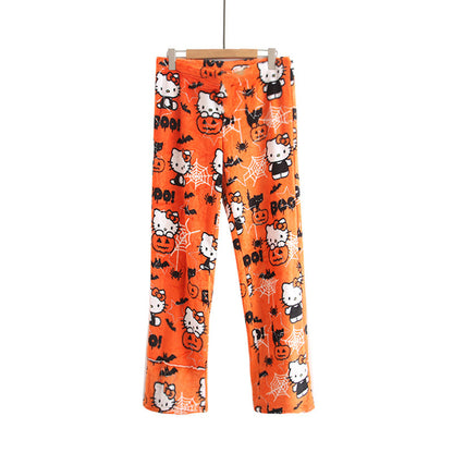 Pantalon de pyjama pour chat d'Halloween