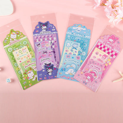 Cartoon Colorful Sticker Set