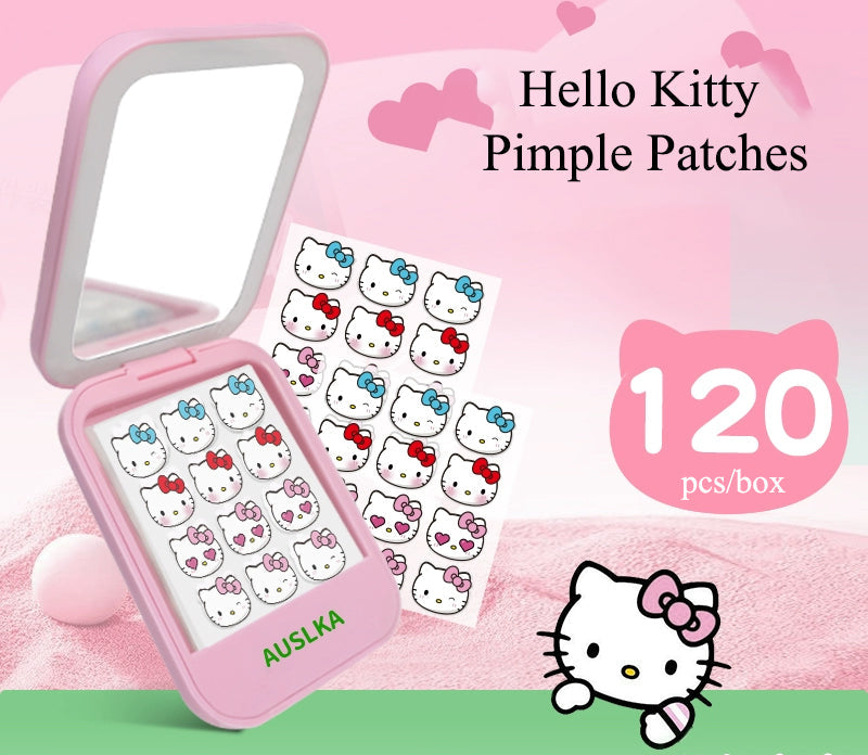 Pimple Hydrocolloid Hello Acne Care Facial Patches Kitty Skin