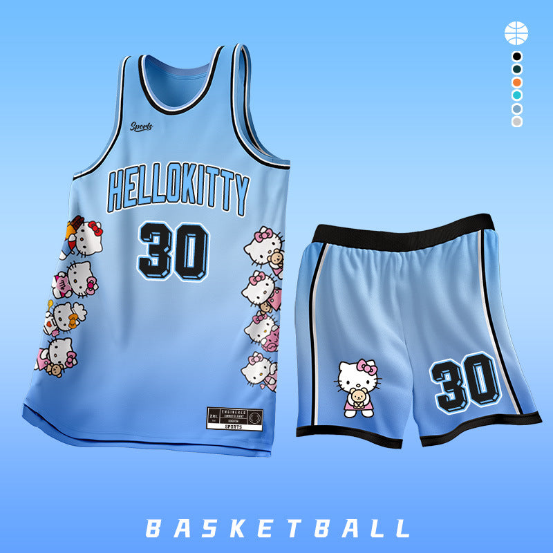 Kitty Basketball-Trikot-Set KI609