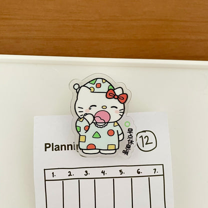 Kawaii Pajamas Design Paper Clip