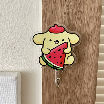 Cartoon Fruit Design Wall Hook