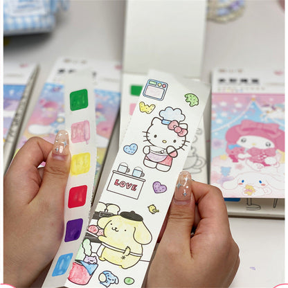 Kawaii Watercolor Painting